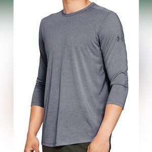 Under Armour Threadborne Fitted 3/4 Sleeve Workout Tee
